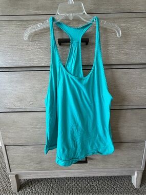 lululemon athletica Teal Racerback Tank Top